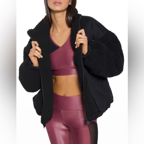Koral Reversible Faux Sherpa Jacket - Picture 1 of 4